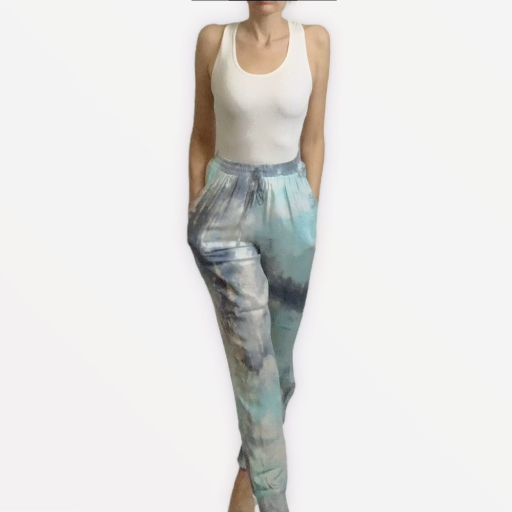 Tie Dye Jogger Pants by FATE